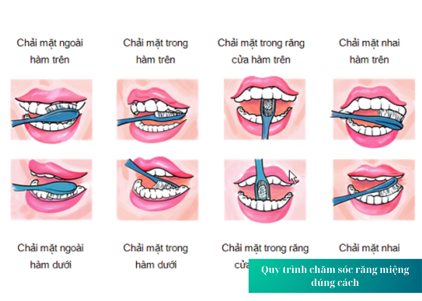 Quy trình chăm sóc răng miệng đúng cách