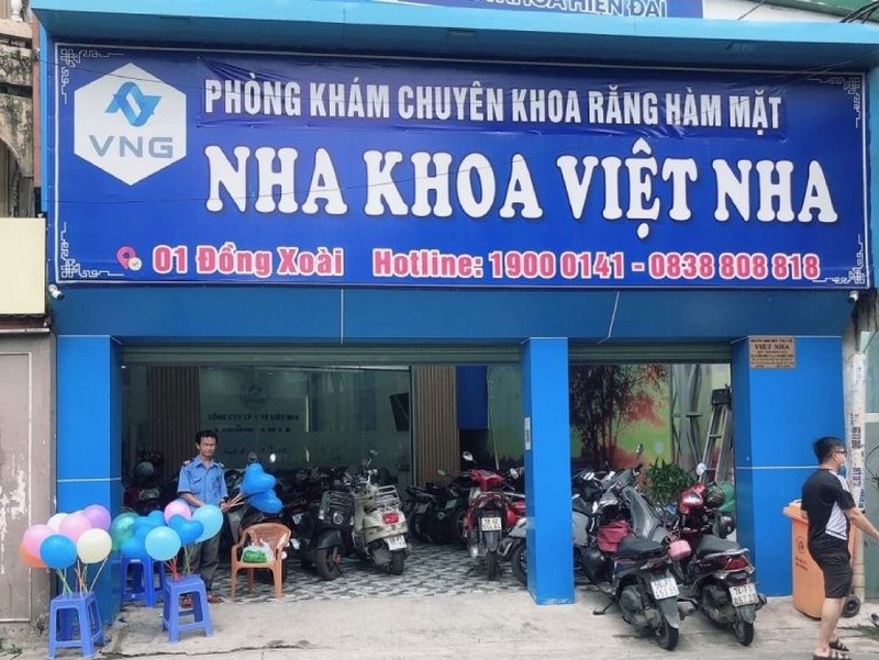 Phòng khám nha khoa Việt Nha tại quận Tân Bình