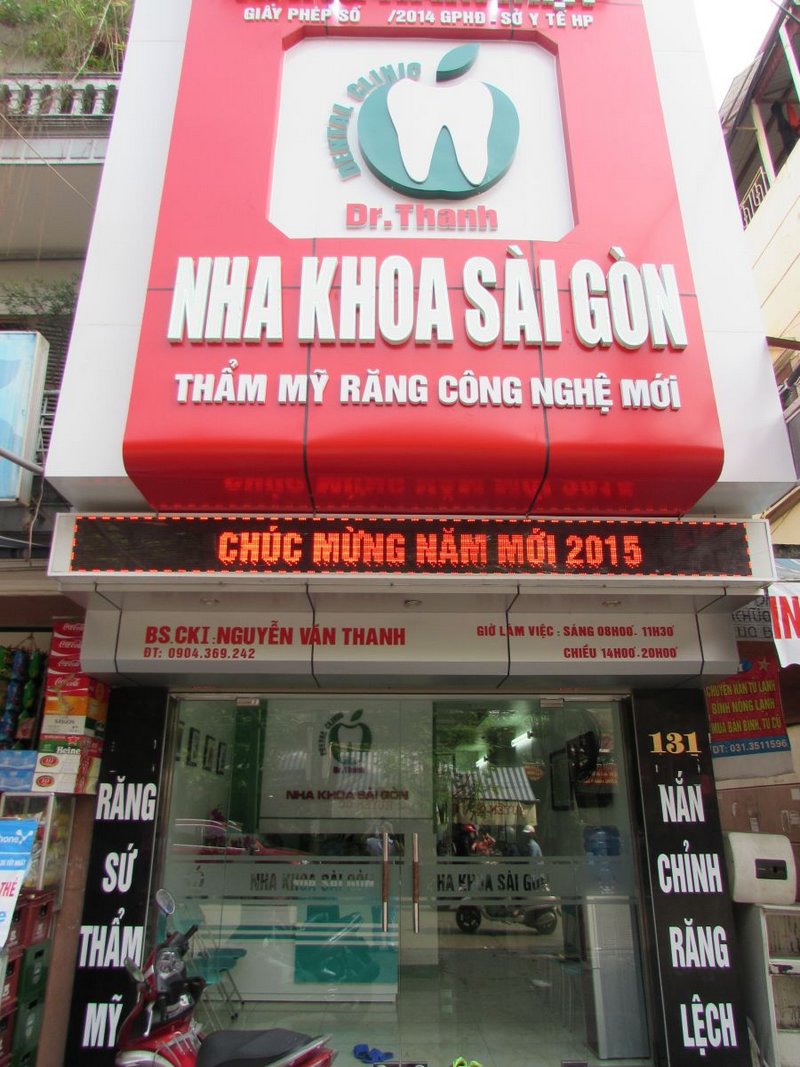 Phòng khám nha khoa Sài Gòn tại Hải Phòng