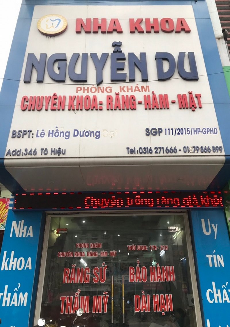 Phòng khám nha khoa Nguyễn Du