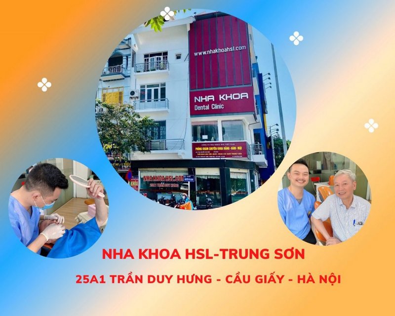 Phòng khám nha khoa HSL Trung Sơn quận Cầu Giấy