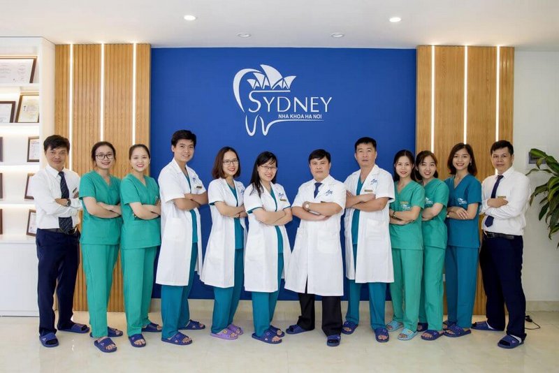 Đội ngũ bác sĩ chuyên nghiệp tại trung tâm nha khoa Hà Nội Sydney