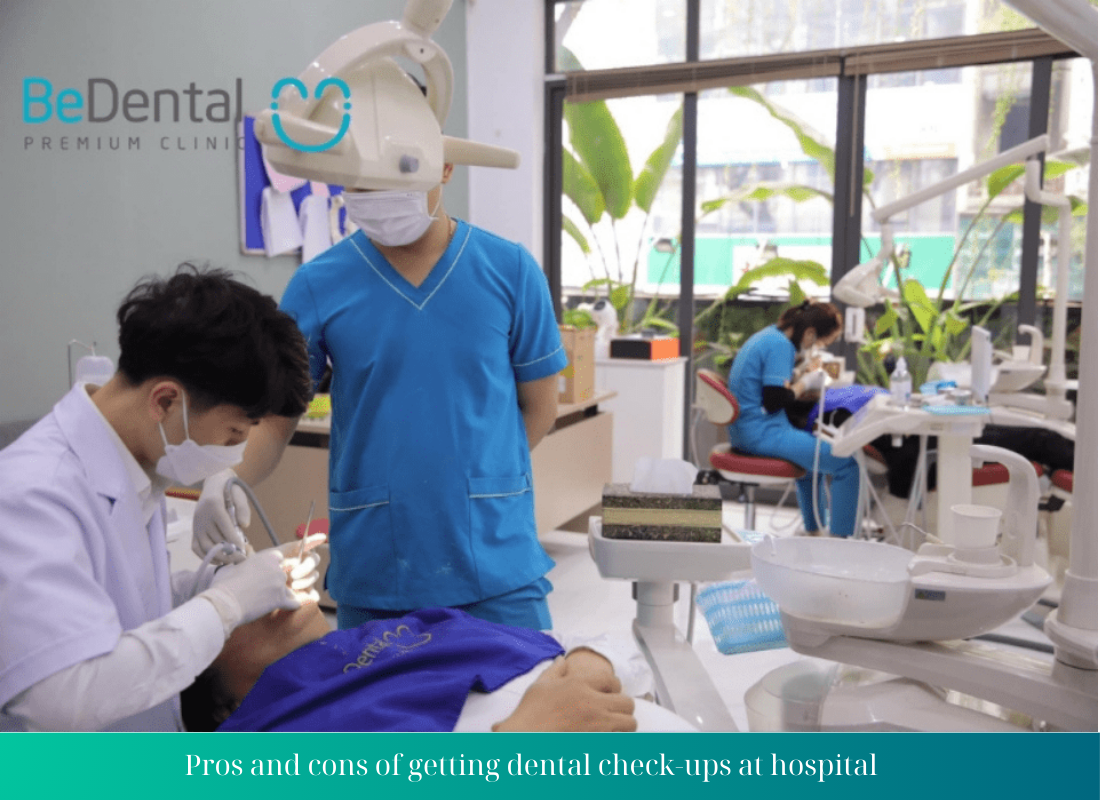 dental check ups at hospital or private clinic 2