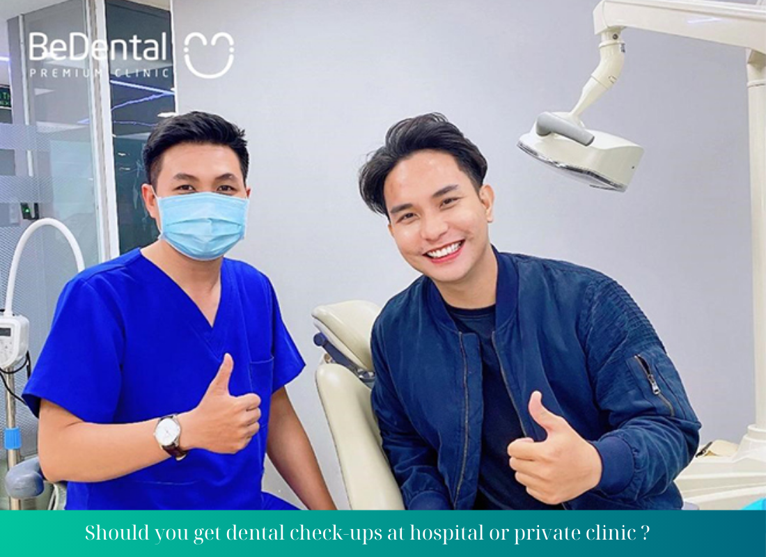 dental check ups at hospital or private clinic 3